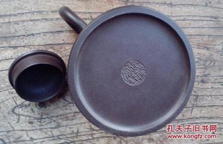 紫砂壶(收藏级)周建华03年全手《汉钟壶》