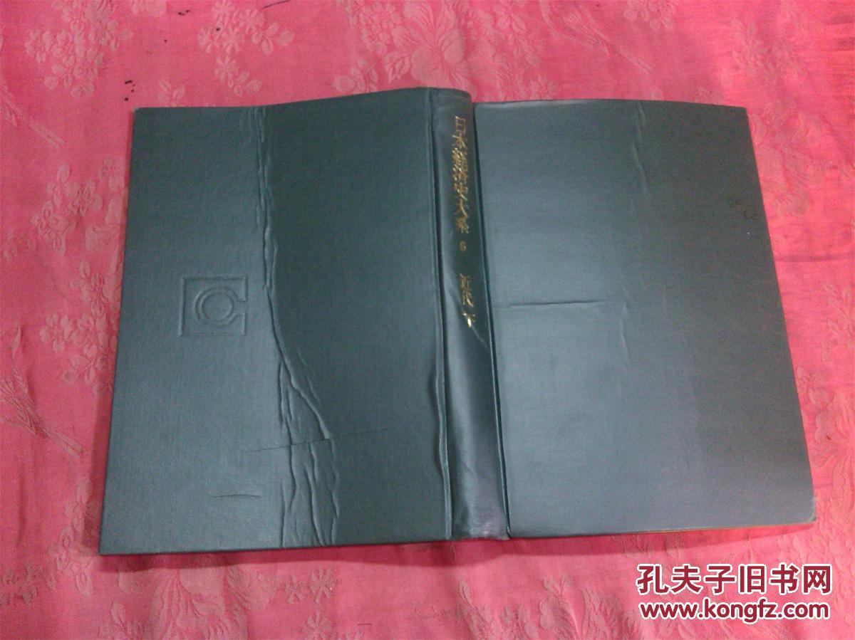 日本日文原版书日本经济史大系6近代下 精装大