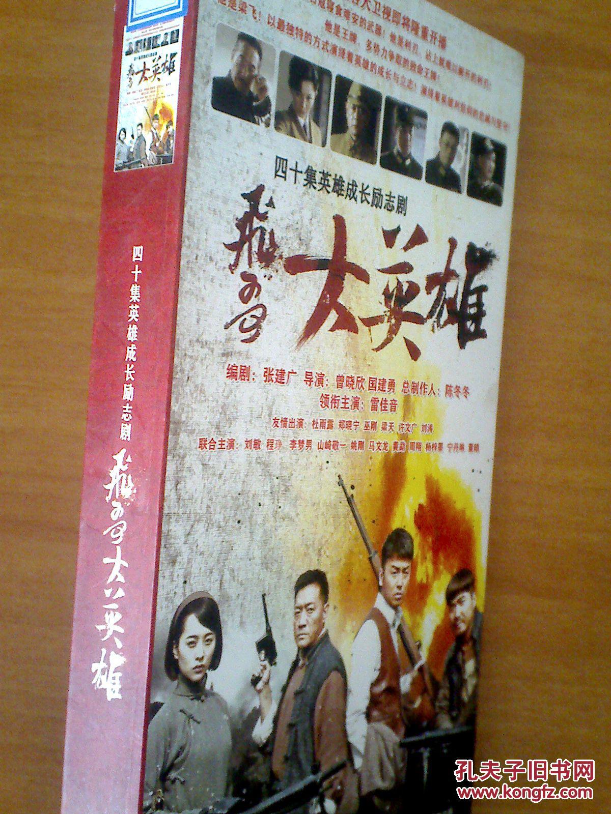 飞哥大英雄40集电视剧雷佳音郑晓宁巫刚梁天12dvd
