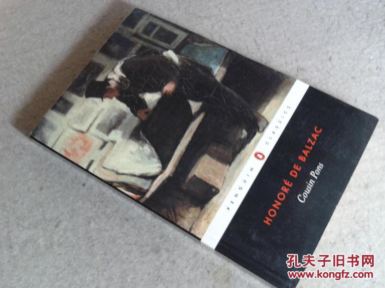 Cousin Pons 邦斯舅舅 巴尔扎克 英文原版