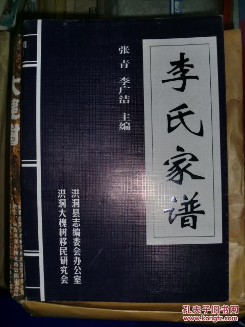 《百姓家谱 李氏家谱》山西洪洞大槐树百姓家谱