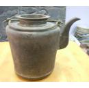 清朝时期的铜茶壶 厚重 包老