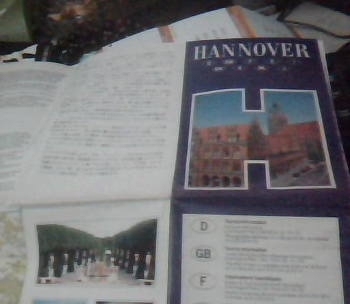 德国城市-汉诺威旅游地图