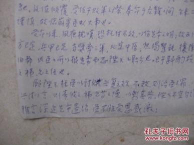 圆珠笔手书前出师表 一页