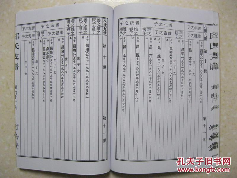 邱氏家谱.河南堂.江苏建湖县,阜宁县