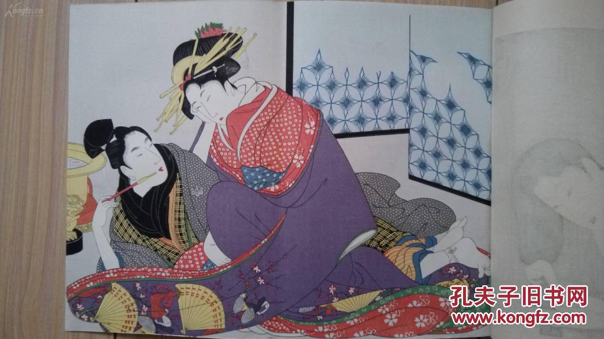 1962年日本限量发行精品画谱《秘藏版哥磨》精致木盒装 一册全,6张多