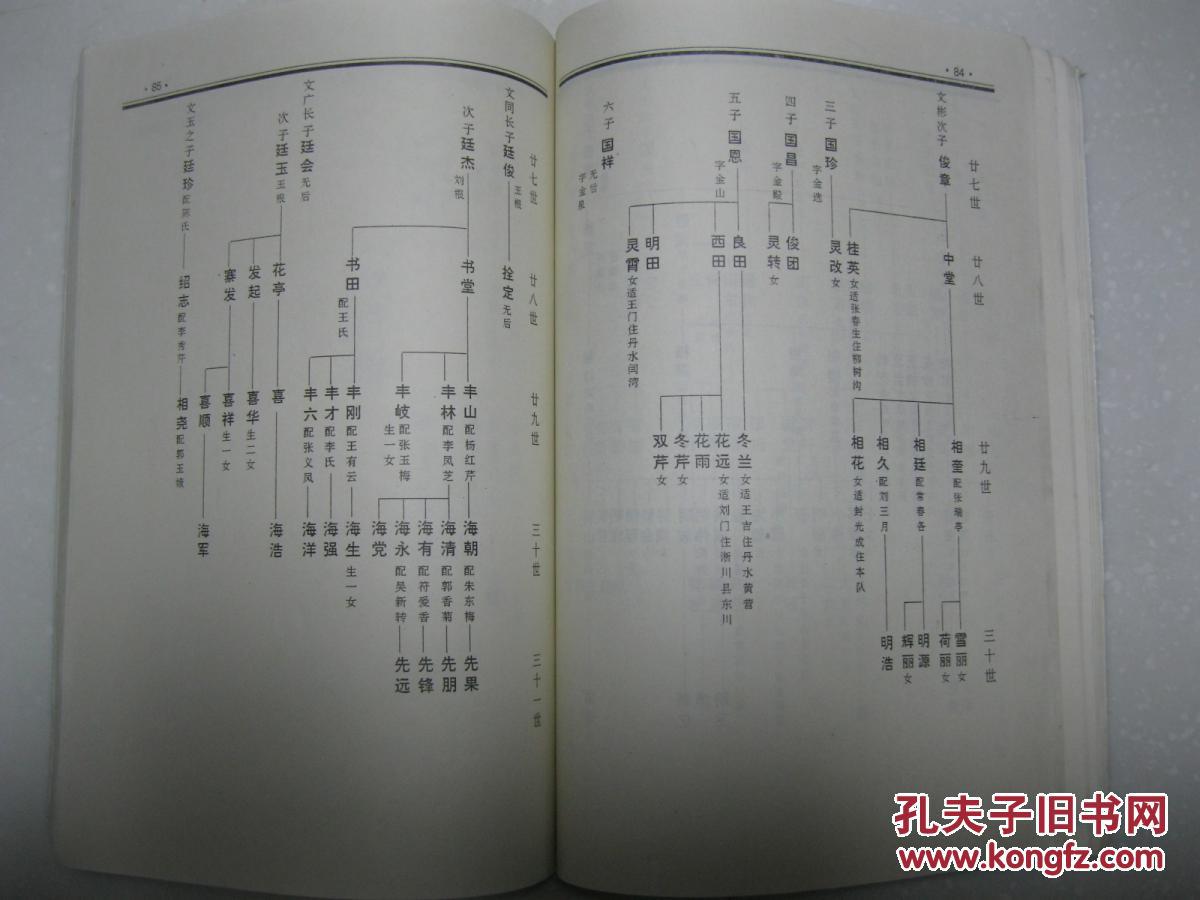 西陕杜氏族谱(河南省南阳市西陕县一带.