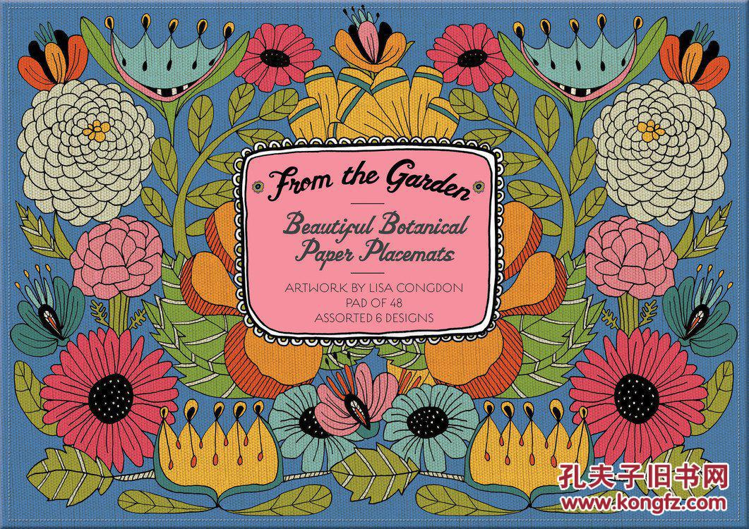 *26cm大小 from the garden - beautiful botanical paper placemats
