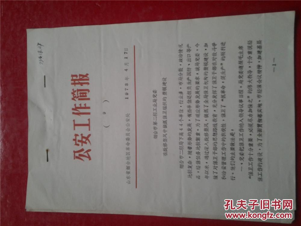 常用公文信息简报格式