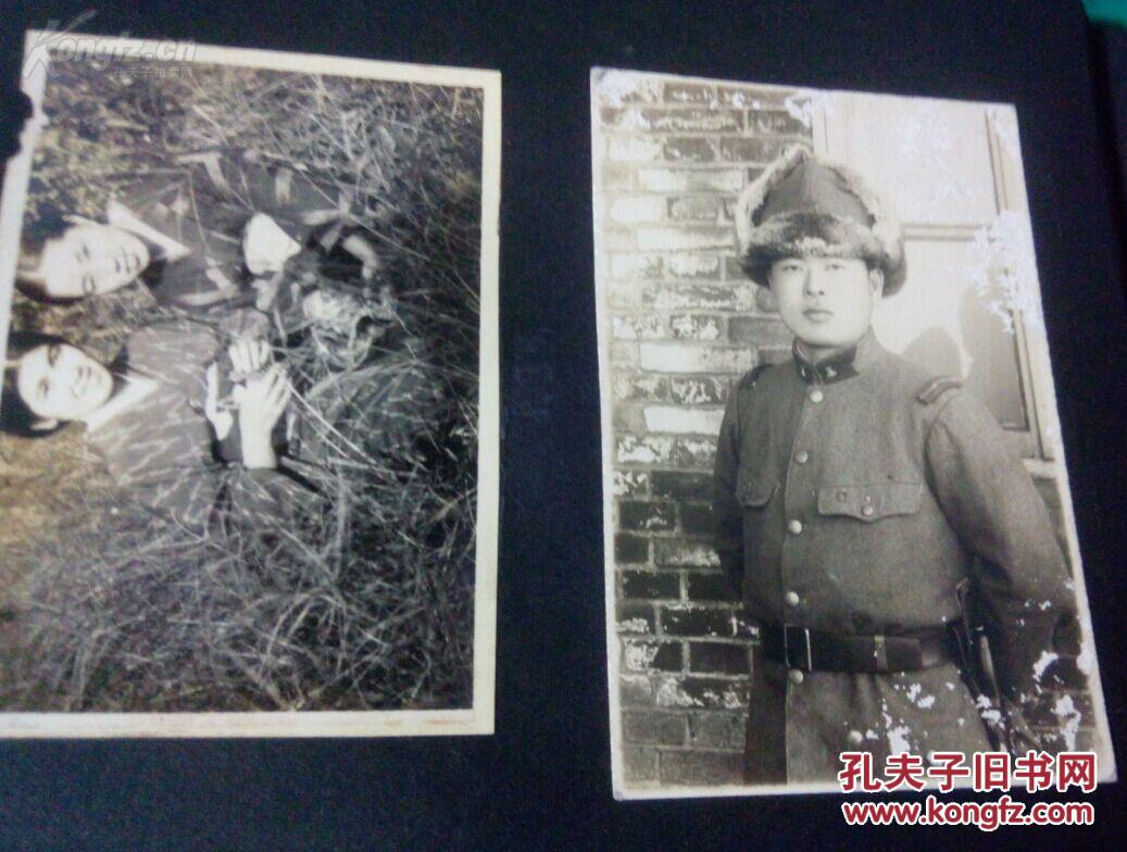 民国侵华日军装甲兵作战等70枚老照片精装相册,含日军合影,缴获武器