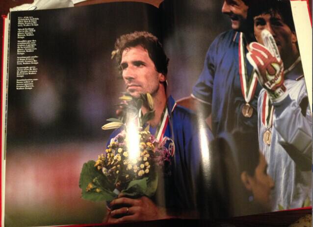 【图】1990年意大利世界杯足球官方画册 osb