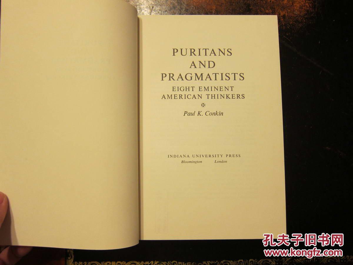 【puritans and pragmatists eight eminent american