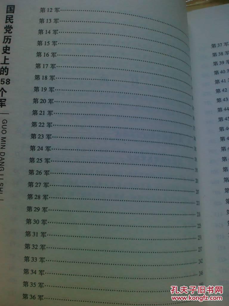 国民党历史上的158个军