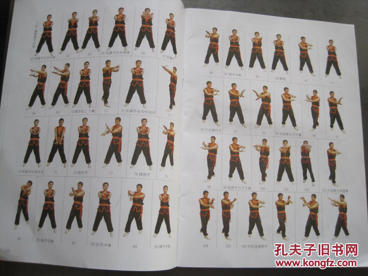 咏春拳入门必读挂图无盘