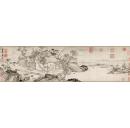 明唐寅悟阳子养性图 数字版画 宣纸 国学 古籍 仿古卷轴 宣纸或绢本轴