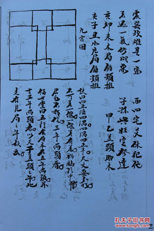 家传地理老师傅用书阳宅秘诀地理安门法