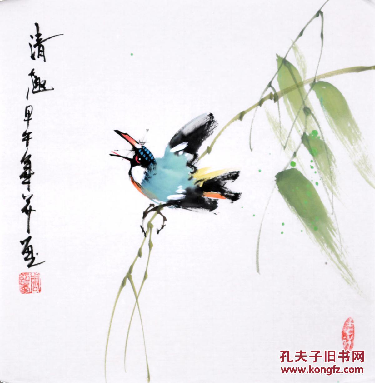 小品写意花鸟画作品hn3823