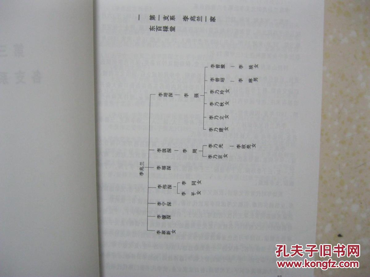 李氏至亲家谱(一世李杰,明永乐年初从山西省洪洞县小兴州大槐树迁至