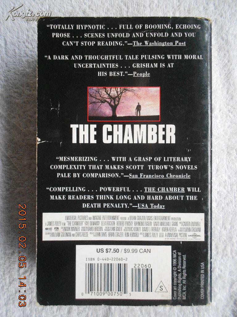 the chamber(毒气室,毒室裁决/约翰·格里森姆,英文原版,美国island