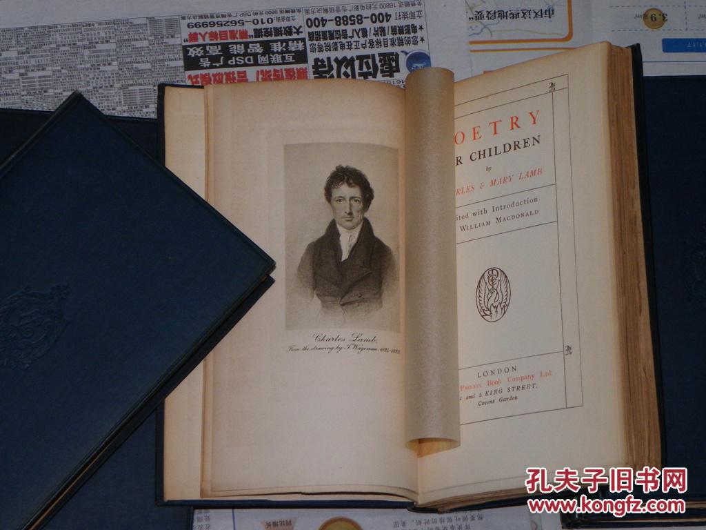 如图,1910年左右《查尔斯兰姆文集》12卷全