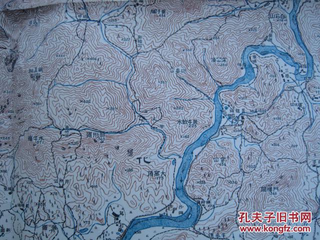 民国地图-广东省从化县良口墟图片