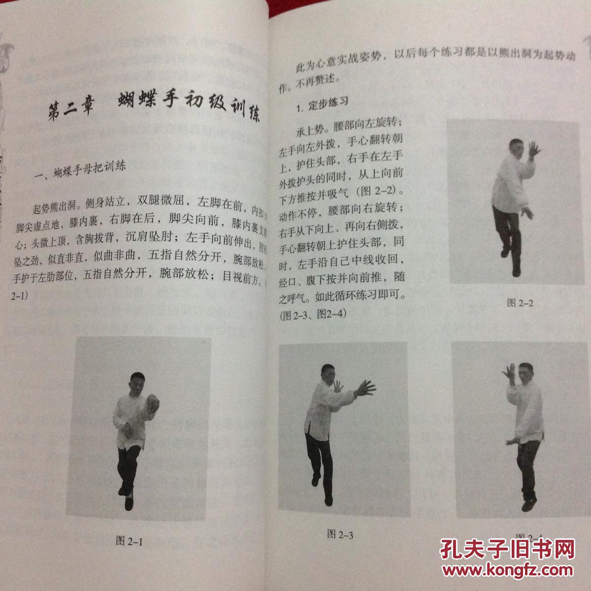 心意六合拳古传群战秘技:闪展腾挪蝴蝶手【正版原版.一版一印】