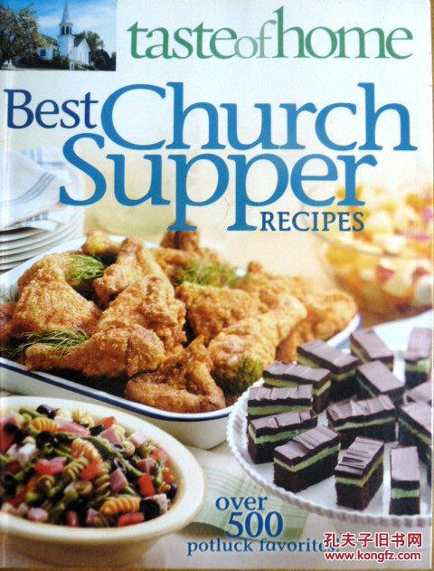 英文原版 Test of home: Best church supper rec