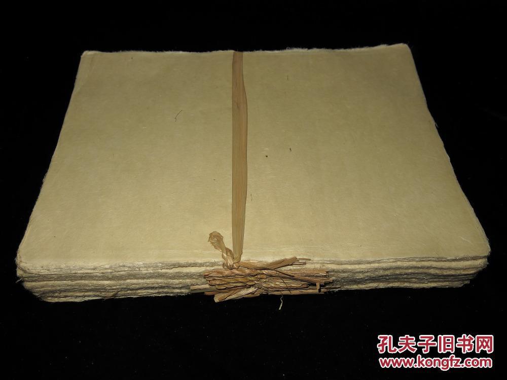清或民国 纯楮皮纸 100张