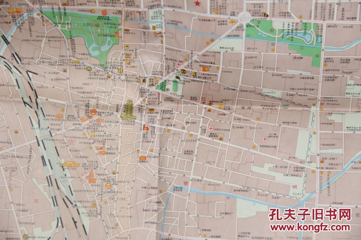 郑州市工商企业地图图片