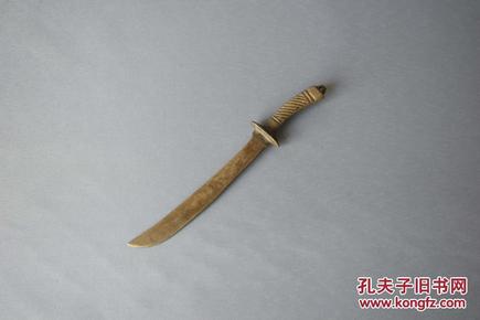 清代辟邪小铜刀