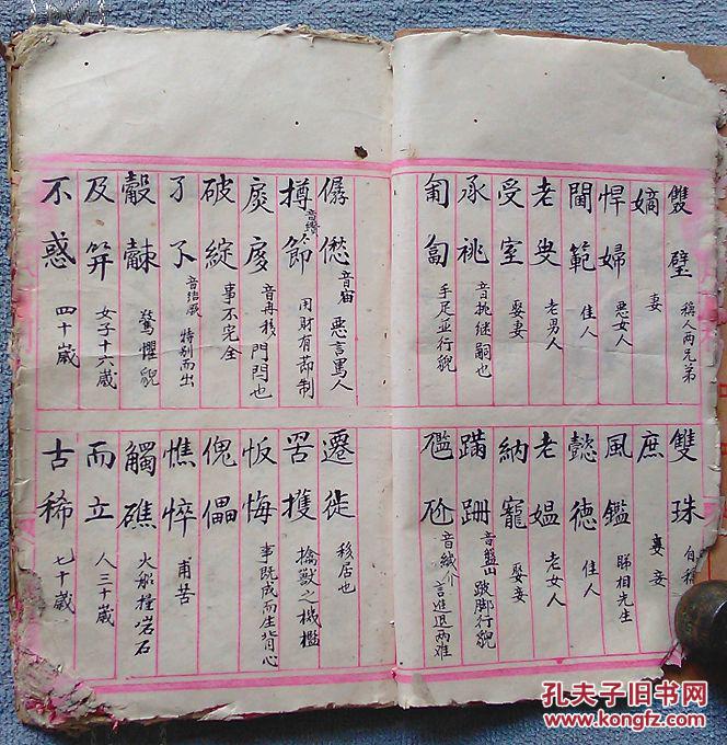 民国手抄本,帖式大全(称呼,敦请碎锦,各类请帖,结婚六礼名义及细则等)