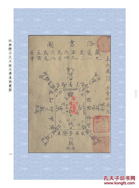 地理辨正天玉经内传要诀图解