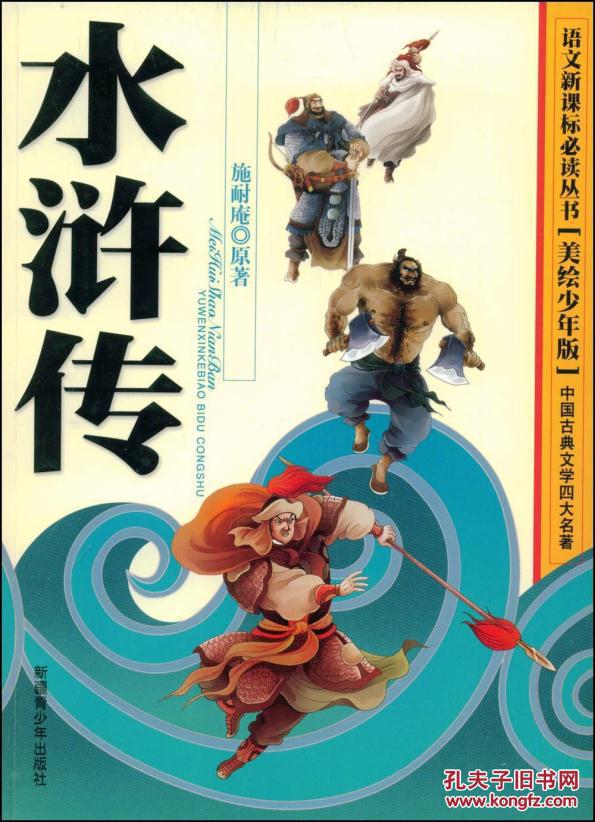 正版现货图书水浒传施耐庵9787537160575