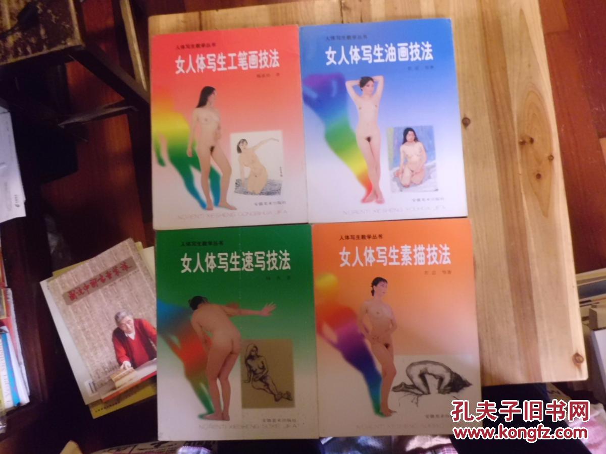 人体写生教学丛书:女人体写生速写技法:女人体写生工笔画技法.