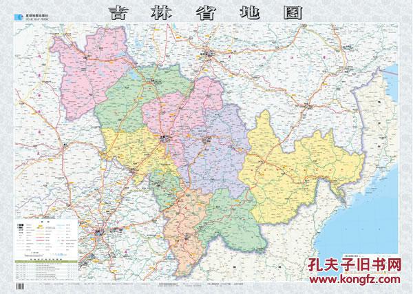 吉林省地图高清