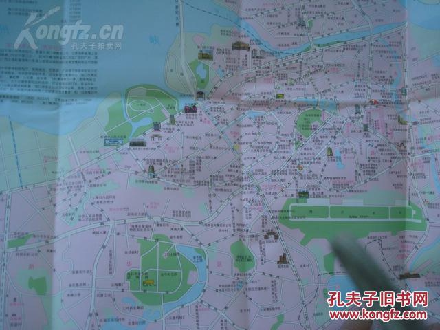 海南交通旅游图 99最新版 2开 银亚客运 双封面 海口市区图 三亚,琼海图片