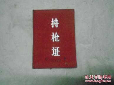 持枪证