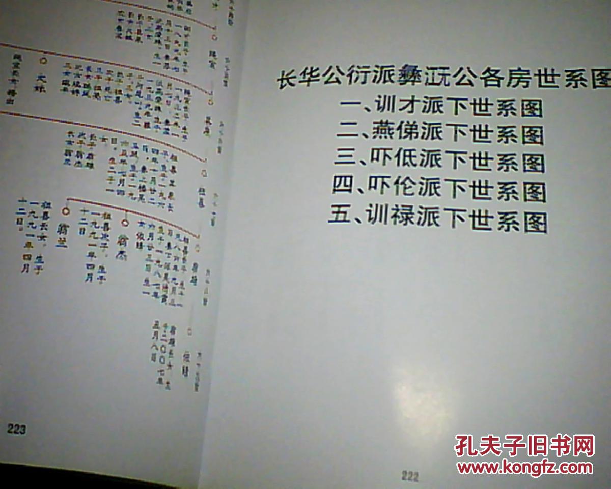 翁氏族谱