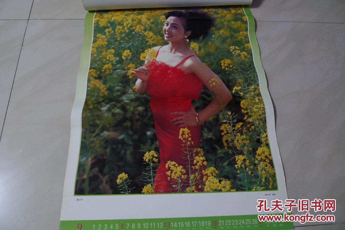 1992年明星挂历 余八页[苗苗 李媛媛 顾艳 贾瑞新 龚玉春 张艳丽