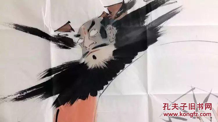 民间收藏精品系列之 《王西京,国画钟馗造像》国画精品,作品来源于