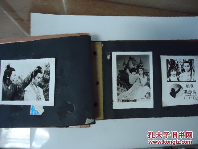八十年代香港明星照42张--影集一册