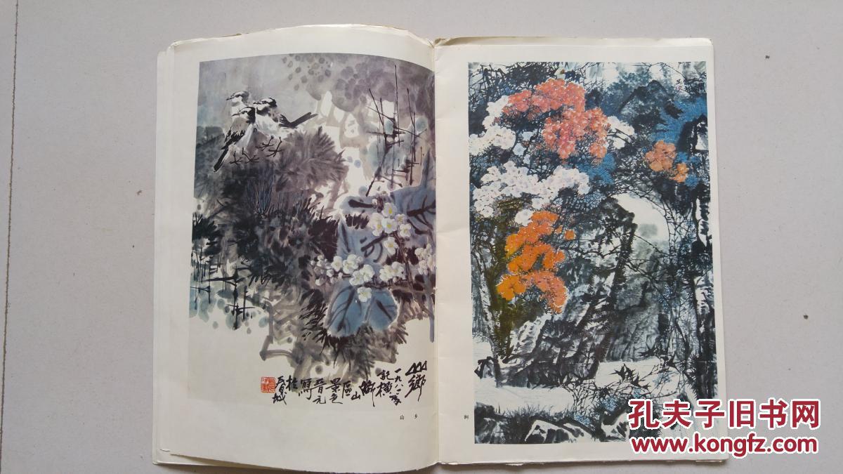 很好的云南书画收藏资料书籍,80年代中国著名花鸟画家