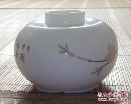 瓷器制作大师高文海得意作品已闻邻杏好故挽一枝春