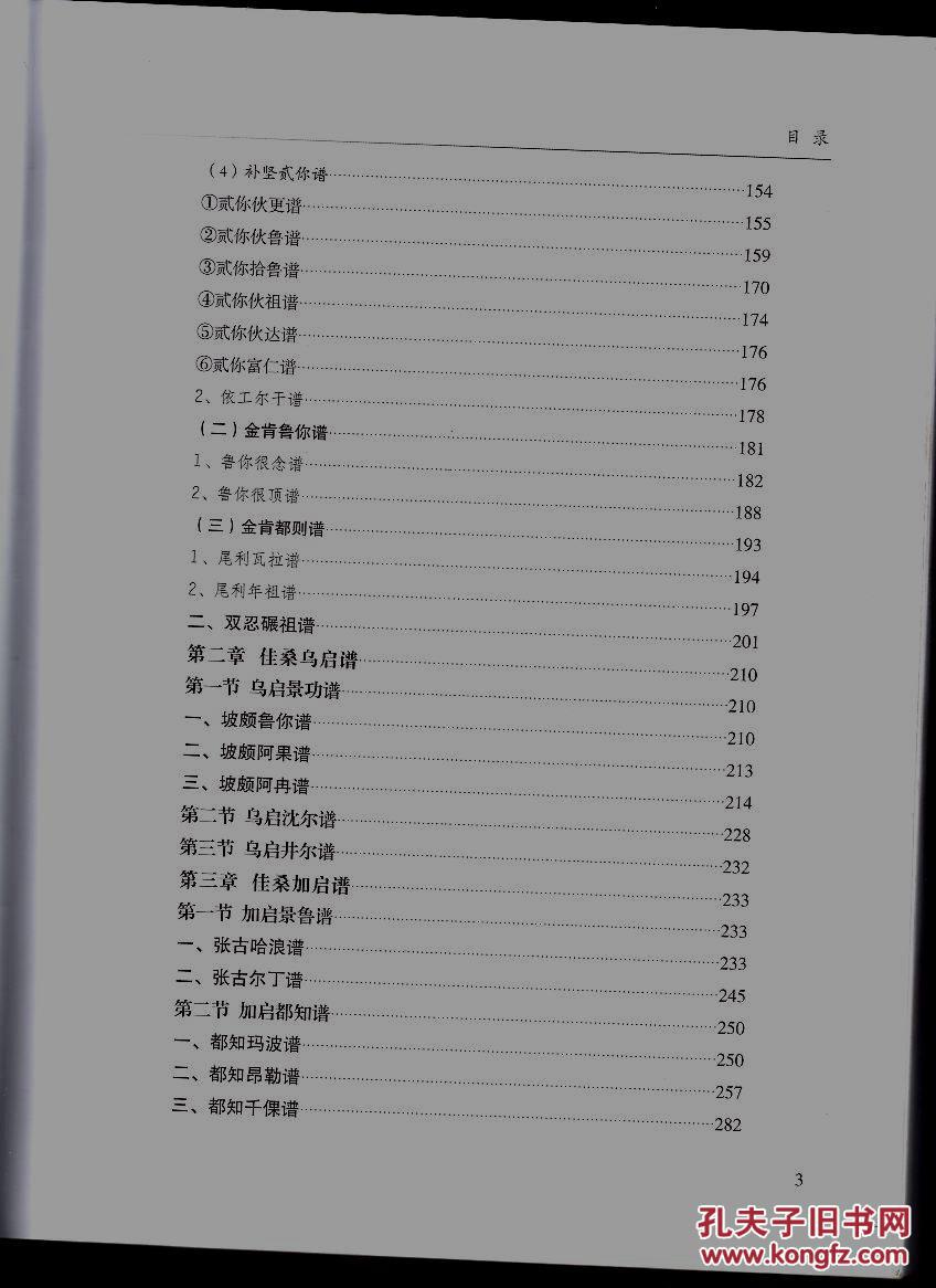 精装本阿普佳桑家谱杨氏彝族家谱少数民族家谱彝文汉文对照精装封面