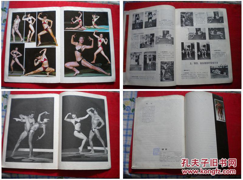 健美16开岭南198710出版2500号