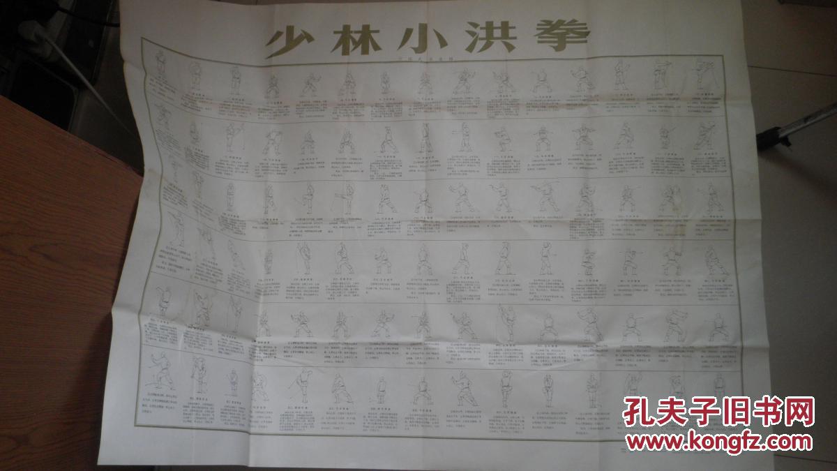 少林小洪拳【挂图】