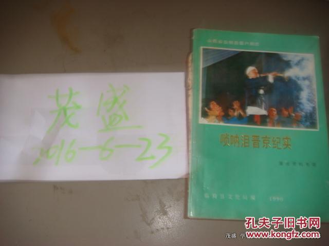 山西省临猗县眉户剧团-唢呐泪晋京纪实-演出资