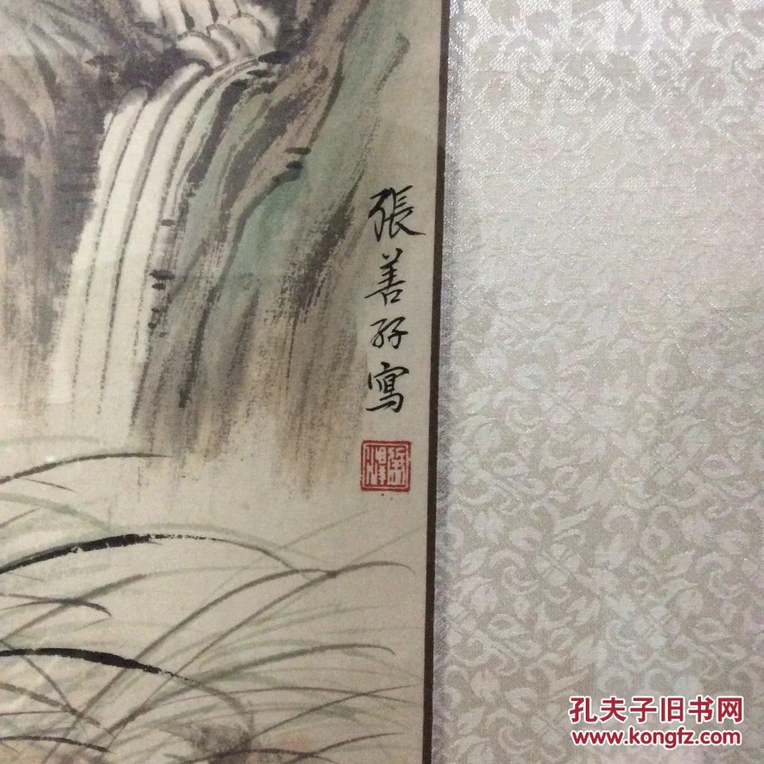 识货者来,低价出售【张善子,虎啸图】中国近代画虎大师,名声享誉海
