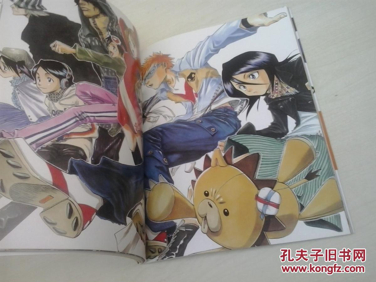 日文版画集 all colour but the black 死神bleach 久保带人 无赠品