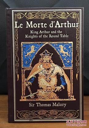 皮革封面 le morte d"arthur: king arthur and the knights of the